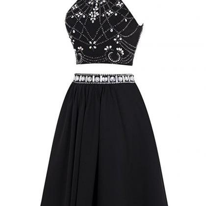 Black Short Dress For Teens Vestidos De Gala Curto..