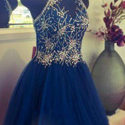 Homecoming Dress,royal Blue Homecoming..