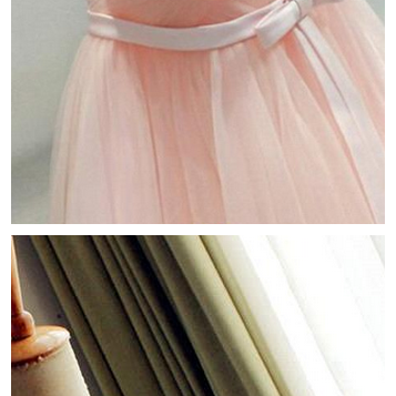 Romantic Strapless Homecoming Dresses With Belt..