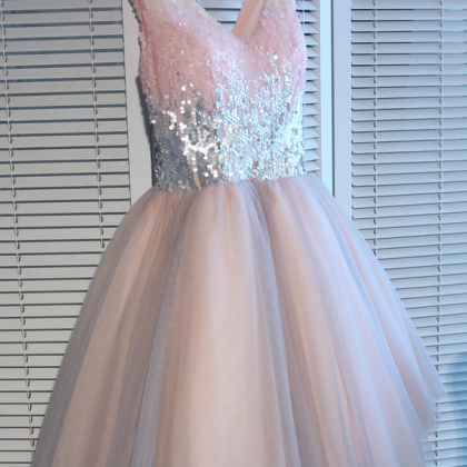 A-line Homecoming Dresses,pink Homecoming..