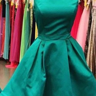 Vintage Homecoming Dresses,green Short Homecoming..