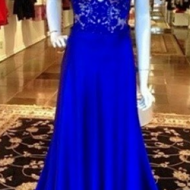 Prom Dresses,royal Blue Prom Dress,formal..