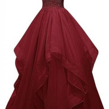 Burgundy Prom Dresses,wine Red Prom Dresses,formal..