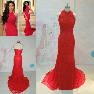 Red Prom Dresses,mermaid Prom Dress,red Prom..