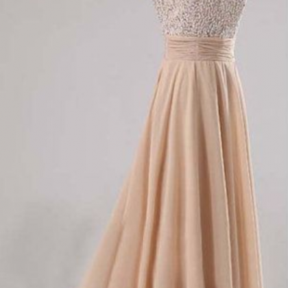 Backless Prom Dresses,champagne Prom Dress,straps..