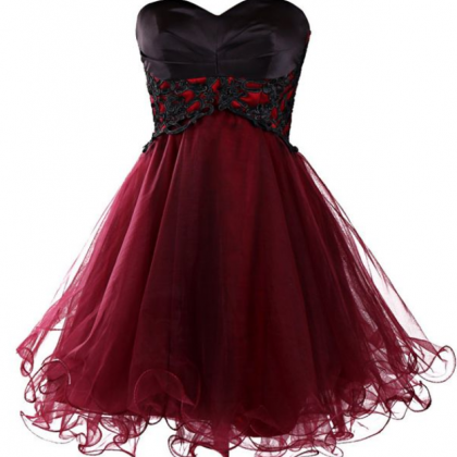 Tulle Homecoming Dress,lace Homecoming Dress,cute..