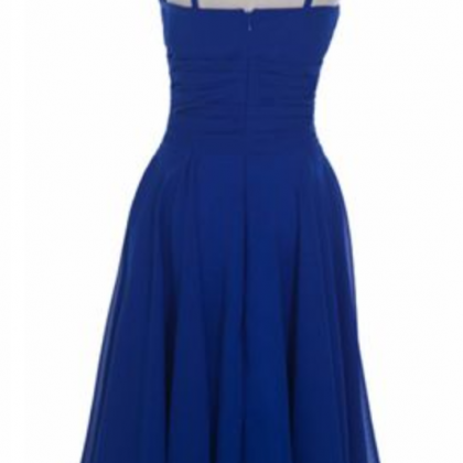 Royal Blue Homecoming Dress,simple Homecoming..