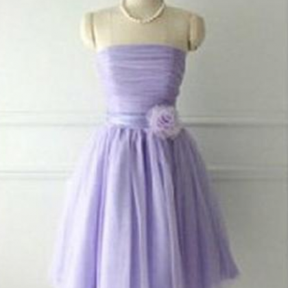 Lilac Bridesmaid Dresses,short Bridesmaid..