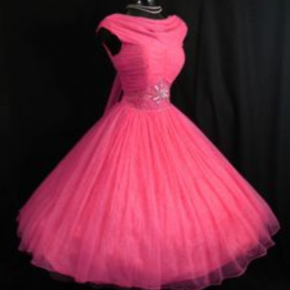 Pink Wedding Dresses,knee Length Wedding..