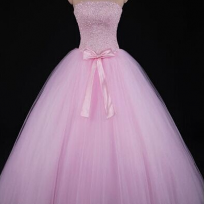 Charming Prom Dress,strapless Long Prom..
