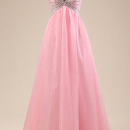 Charming Prom Dress,Chiffon Long Pr..