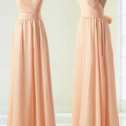 Modest Sheath Spaghetti Straps Chiffon Prom Dresses Evening Dress With Beads C1766