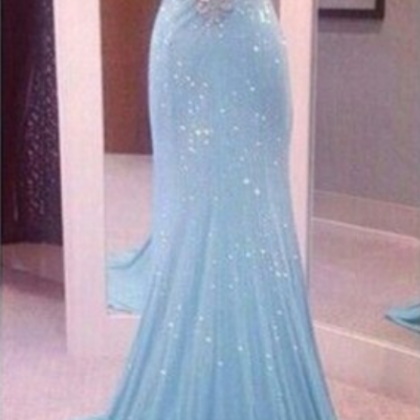 Real Image Prom Dresses Bling Sparkle Luxury..