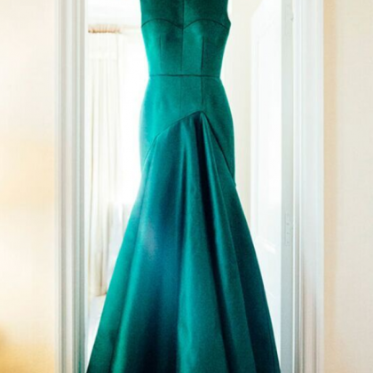 Green Prom Dresses, Elegant Evening Dresses,ankle..