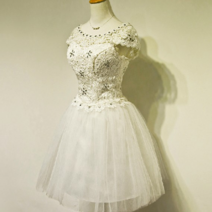 Short Bridal Wedding Dresses Formal Knee Length..