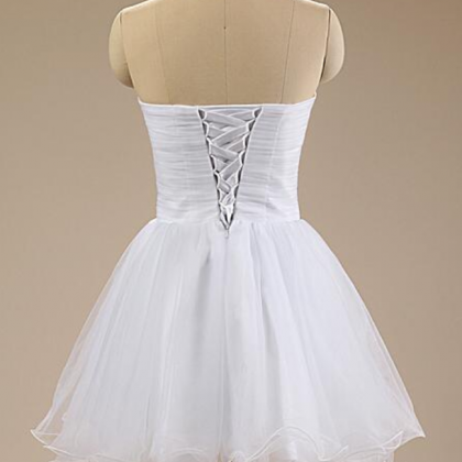 Sexy Homecoming Dress, Short Tulle Homecoming..