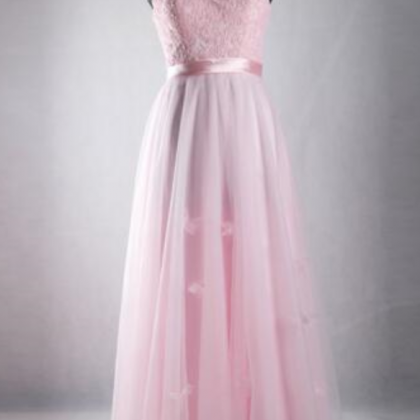 Pink Sweetheart Deep V-neck Decal One-piece Dress..