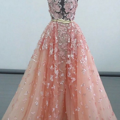 Pink Lace Short Prom Dress, Pink Lace Homecoming..