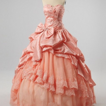 Ball Gown Pick-up Sweetheart Floor-length..