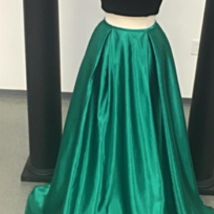 Special Two Piece Prom Dress Long Prom Dress,..