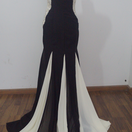 Real Images Long Chiffon Evening Party Dresses..