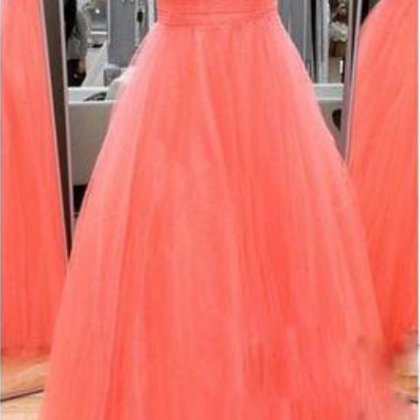 A-line Prom Dresses,tulle Prom Dresses, Prom..