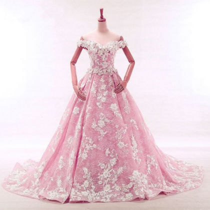 Blush Wedding Dress,pink Wedding Dress,ball Gowns..