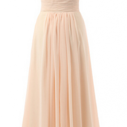 Blush Bridesmaid Dress,beaded Illusion Prom Dress,sexy Open Back Prom ...