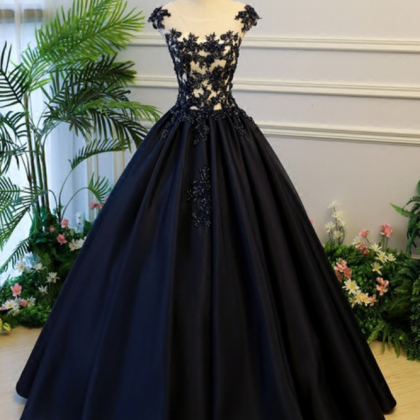Generous Prom Dress,ball Gown Prom Dress,stain..