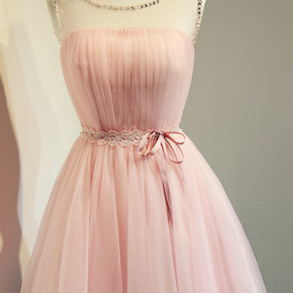 Tulle Short Prom Dress, Charming Homecoming..
