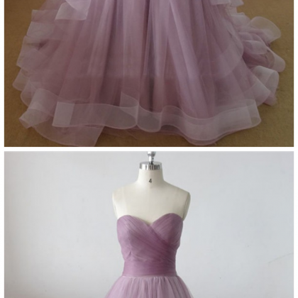 Dusty Rose Prom Dress A-line,long Homecoming..