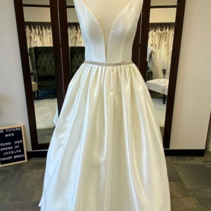 Backless Wedding Dresses,wedding Dress,custom Made..