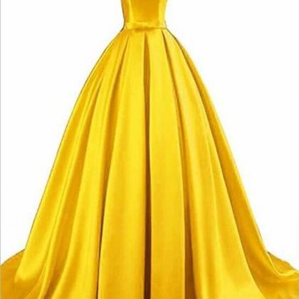Beautiful Satin Ball Gown Sweet 16 Dress, Pretty..