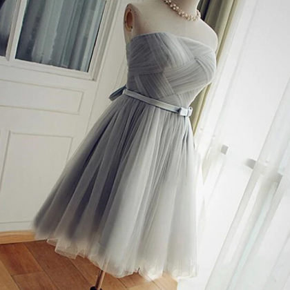 Lovely Short Party Dress, Tulle A-line Homecoming..