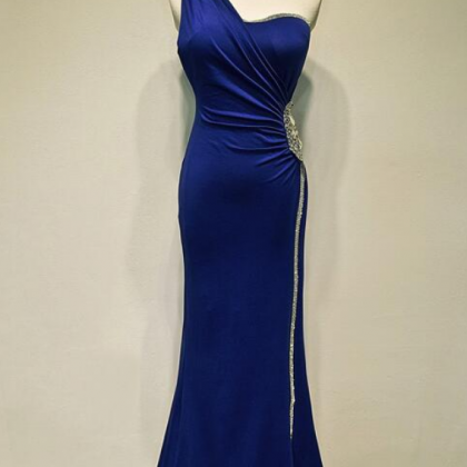 Beautiful Blue Evening Party Dress, Long One..