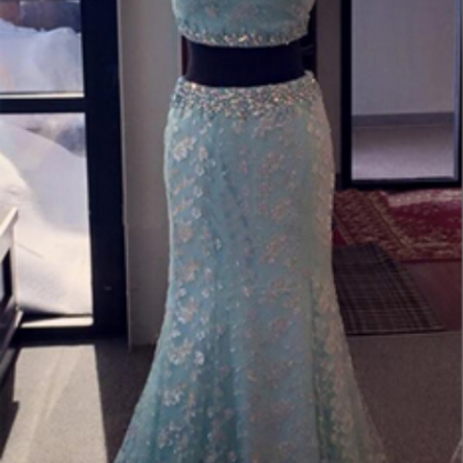 Blue Prom Dress, Beautiful Prom Dre..