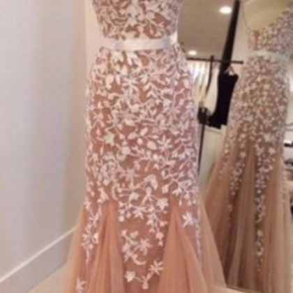 Prom Dress,elegant Prom Dress,tulle Prom Gown..