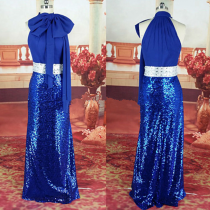 2015 Prom Dresses,formal Prom Dress,royal Blue..