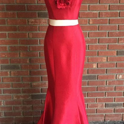  2018 Prom Dress, Two Piece Prom Dr..