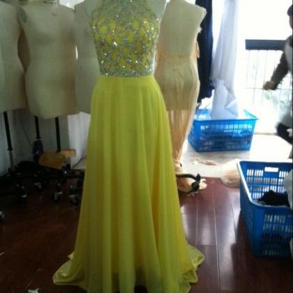 Beautiful Real Photos A Line Prom Dress 2016 Beads..