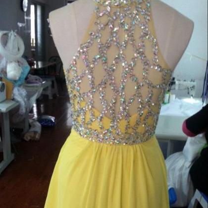 Beautiful Real Photos A Line Prom Dress 2016 Beads..