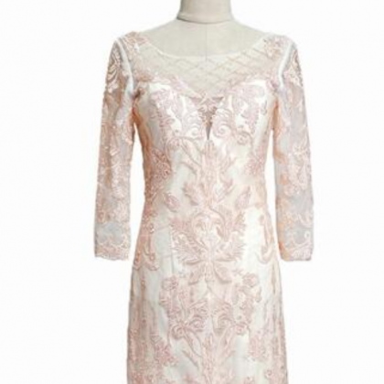 Mother Of The Bride Dresses 2018 Lace With Chiffon..