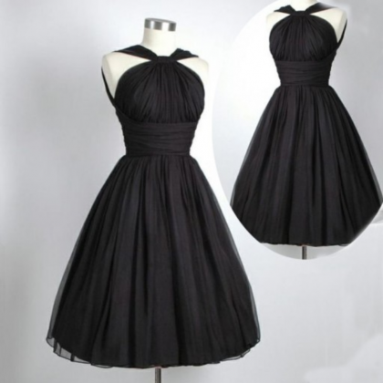 Black Homecoming Dress,tulle Homecoming..