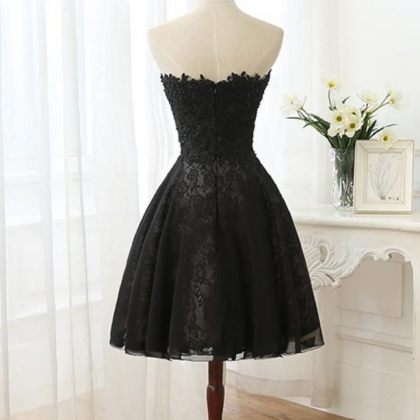Sexy Lace Prom Dress Short Party Dresses..