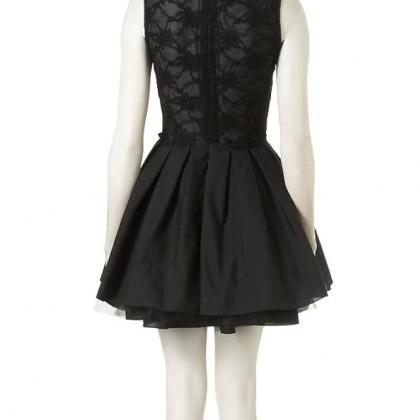 A-line Little Black Dress Sexy Homecoming Cocktail..