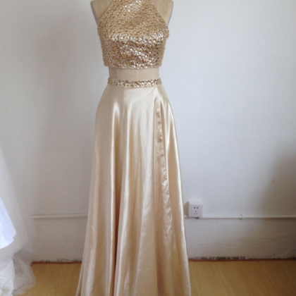 Prom Dresses, Two Pieces Prom Dresses, 2 Piece..
