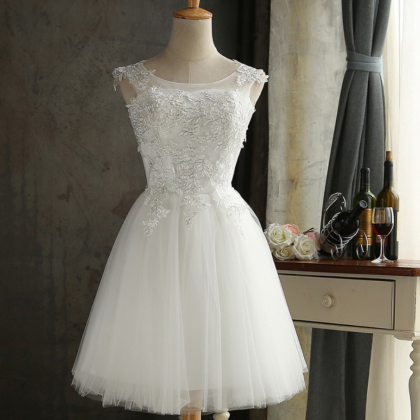 Homecoming Dresses, Bridesmaid Dress Short Slim..