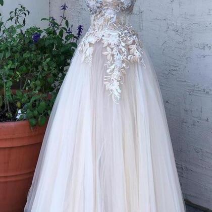 Tulle Long Prom Dresses ,pageant Dance Dresses,..