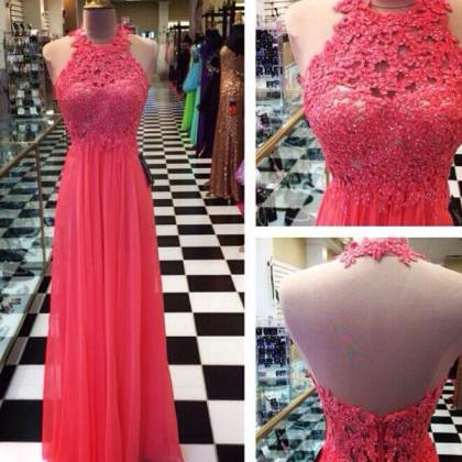 Coral Prom Dresses, Evening Dresses, Fashion Prom..