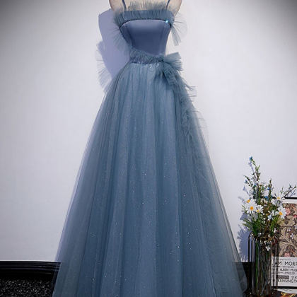 Prom Dresses,tulle Long Prom Dress, A Line Evening..